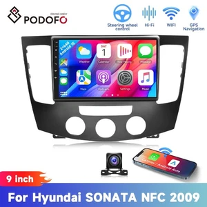 Hyundai SONATA NFC 2009-2010 9"" Pantalla táctil Coche Estéreo Radio Inalámbrico Carplay - Imagen 1 de 10