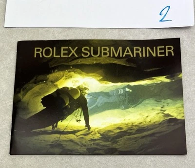 Libretto ROLEX Submariner dal 2002 al 2008 (scelta delle date) - Immagine 1 di 4