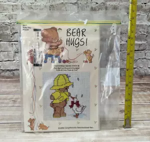 Bear Hugs Cross Stitch Kit Graphworks International - Picture 1 of 2