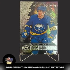 2020-21 Metal Dylan Cozens Rookie Card RC Auto IP #145 Buffalo Sabres - Picture 1 of 2