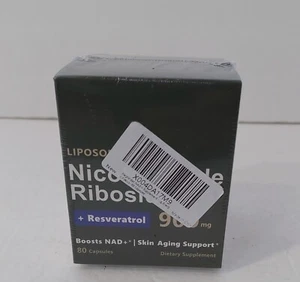 NAD+Supplement for Anti-Aging Energy Focus&Nicotinamide Riboside Resveratrol  - Picture 1 of 4