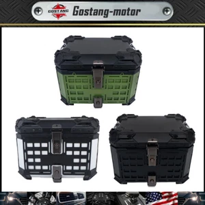 Maletero 45L para moto con bloqueo de seguridad aleación de aluminio universal - Imagen 1 de 27