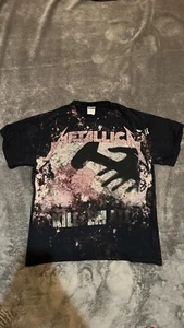 Vintage 90s Metallica Band T Shirt Kill ‘Em All Men’s Size MDouble Sided Rare - Picture 1 of 7