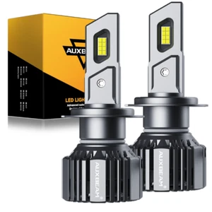 Bombillas de faros LED AUXBEAM H7 CANBUS haz alto/bajo 6500K súper brillantes sin errores - Imagen 1 de 12