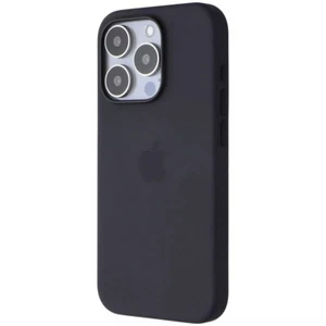 Apple Original Silicone Case for MagSafe for iPhone 15 Pro - Black - Photo 1 sur 3