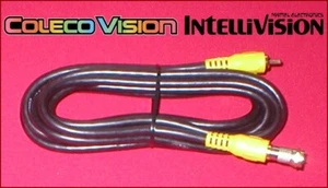 12Ft RCA Video Cable & RF Coax TV Adapter for the Colecovision & Intellivision - Picture 1 of 6