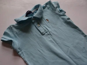 RALPH LAUREN Türkisblaues Sommerkleid Polokleid Gr.6/116 - Bild 1 von 5
