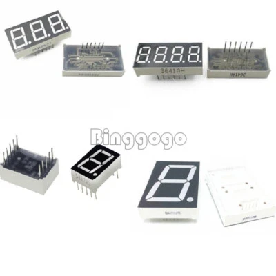 MARKENLOS 7 Segment 0.56/1.8/0.36 /0.5inch 1/3/4 Digit Common Cathode/Anode Led Display DE