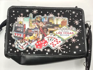 Las Vegas Nevada Clutch Purse with key chain mirror - Picture 1 of 4