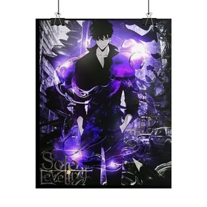 Poster laminato Solo Leveling Anime Art - Merchandise anime  - Foto 1 di 25