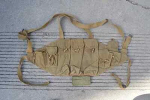 Chicom Chinese T56 7.62 "五六式" Chest Rig Ammo Pouch Bandolier 1969 - Bild 1 von 5