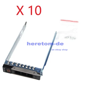 10PCS 2.5" DXD9H Hard Drive Tray Caddy For Dell R640 R740 R740xd R440 SAS/SATA - Bild 1 von 5