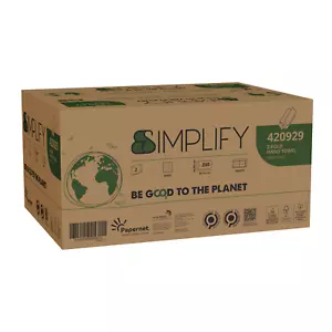2000 Papierhandtücher 2lagig Multifold H2 Handtuchpapier 20,3x24cm Co² neutral - Bild 1 von 1