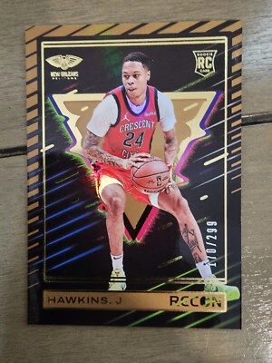 Jordan Hawkins 2023-24 Recon Rookie RC #236 Holo Bronze /299 - Image 1 of 2