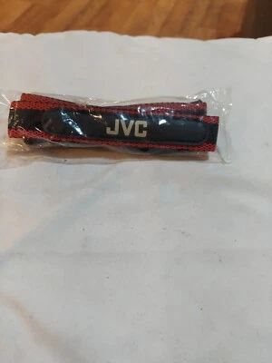 Genuine JVC Camera Camcorder Holder Red Black Hand Grip Shoulder Neck Strap OEM - Image 1 of 2