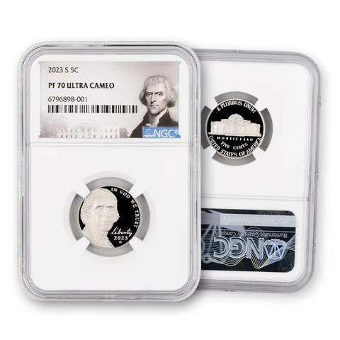 2023 S Jefferson Nickel - Proof - NGC 70 Cover