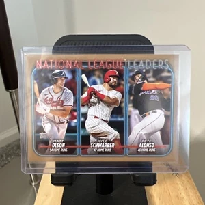 2024 Topps Series 1 National League HR Leaders Gold Parallel /2024 #260 - Bild 1 von 2