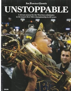 SAN FRANCISCO WARRIORS 2015 S.F. CHRONIKEINSATZ MAGAZIN "UNSTOPPABLE" - Bild 1 von 2