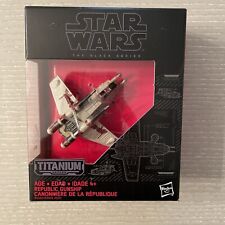 Star Wars The Black Series  Titanium  Republic Gunship  23 NEW