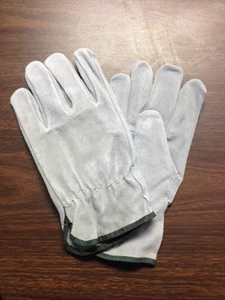 120 PARES X-GRANDES ESTÁNDAR SPLIT CUERO VACA CONDUCTORES GUANTES DE TRABAJO NUEVOS PARA HOMBRE XL - Imagen 1 de 1