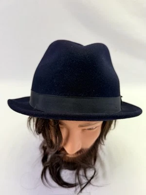 Chapéu Lite Feltro Masculino Grande 100% Lã Virgem Feltro Marrom Embalável Leve XXL - Imagem 1 de 4