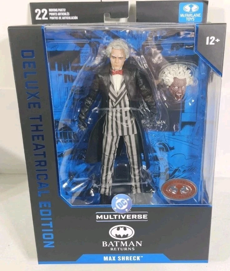 DC MCFARLANE MULTIVERSE MAX SHRECK BATMAN REGRESA EDICIÓN PLATINO TEATRAL Foto 1 de 1