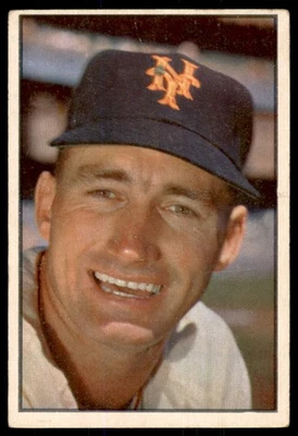 Bowman 1953 color #19 AL DARK New York Giants en muy buen estado/excelente Foto 1 de 2