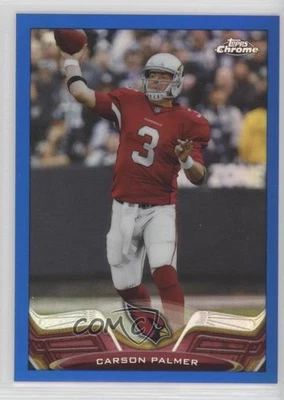 2013 Topps Chrome Blue Border Refractor /199 Carson Palmer #44 - Image 1 of 2