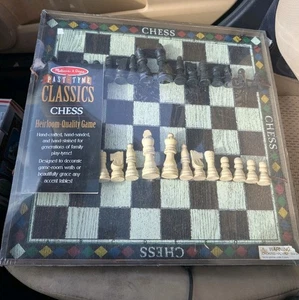 Melissa And Doug past time classics Chess 32 pieces Set Brand New Sealed Rare - Picture 1 of 1