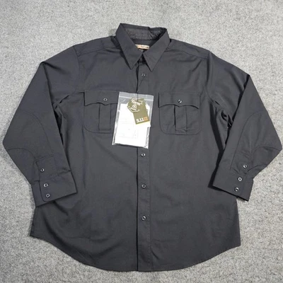 NWT 5.11 Tactical PDU Class A Shirt Mens XL Midnight Navy Flex-Tac Wool 72487 - Image 1 of 4