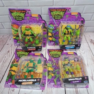 Teenage Mutant Ninja Turtles Mutant Mayhem Action Figures 4-Pack - Picture 1 of 7