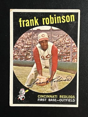 1959 Topps: Frank Robinson - Tarjeta #435 **Cincincinnati RedLegs** H.O.F. Foto 1 de 4