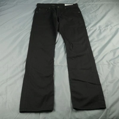 rag & bone Jeans Mens 29 Black RB 15X Slim Straight Button Fly Made USA Denim - Image 1 of 4