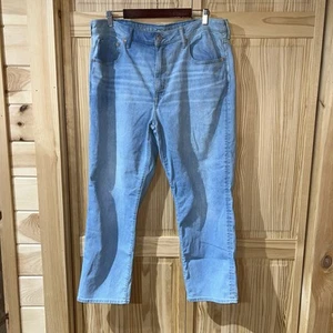 AMERICAN EAGLE Light Wash Athletic Straight Leg Men’s Jeans Size 38x30(28) - Picture 1 of 13