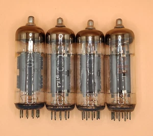 6P44S x 4pcs NEW REFLECTOR OUTPUT L-F PENTODE  VACUUM TUBE ~*EL500* - Picture 1 of 11