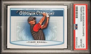 2019 Upper Deck UD Goodwin Champions #75 Tiger Woods PSA 10 GEM MINT - Picture 1 of 1