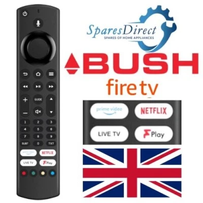 BUSH FIRE TV Remote Control For DLED43UHDSFIRE / DLED50UHDSFIRE - Image 1 of 2