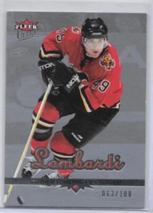Matthew Lombardi 2004-05 Fleer Ultra Platinum Medallion 063/100 #33 - Bild 1 von 2