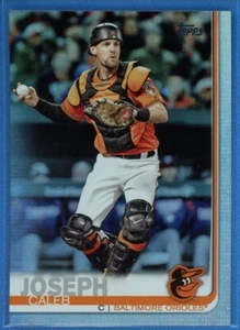 2019 Topps Series 1 Rainbow Foil Parallel #17 Caleb Joseph Baltimore Orioles - Picture 1 of 2
