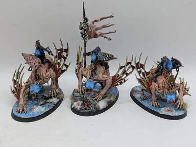 Warhammer Age of Sigmar: Flesh Eater Courts Morbheg Knights - ben dipinto (AJ09 - Immagine 1 di 4