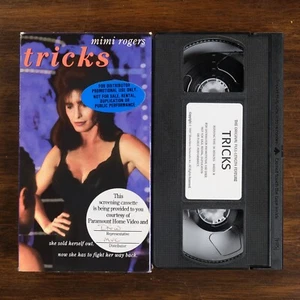 Tricks (1997) - VHS Drama - Promo Version - Mimi Rogers - GREAT CONDITION - Imagen 1 de 8