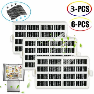 1~6x Replacement Refrigerator Air Filter for Whirlpool AIR1 W10311524 Fresh Flow - Picture 1 of 12