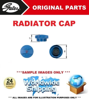 GATES RADIATOR CAP for AUDI A4 S4 quattro 1997-2001 - Image 1 of 4