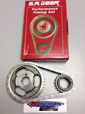 Pontiac 389 400 455 Motores .250" Juego de sincronización de rendimiento de rodillos S.A. GEAR 78112 Foto 1 de 4