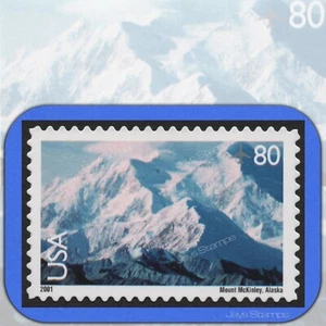 2001 MOUNT McKINLEY Scenic American Landscapes 80¢ Single AIR MAIL #C137 - Picture 1 of 2