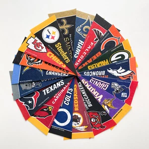 NFL FOOTBALL - 24 Mini Pennant 4x9 Inches Team Banner Flag - Picture 1 of 5