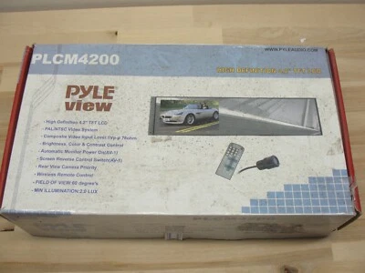 NEW PYLE VIEW 4.2" HIGH DEFINITION TFT LCD PLCM4200 - Image 1 of 2
