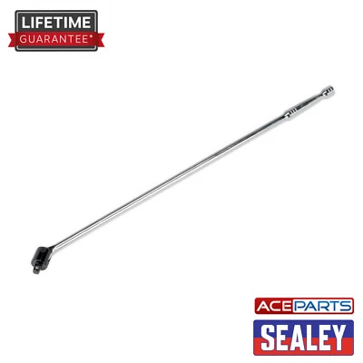 Sealey AK7302 Breaker Bar 750mm 1/2" Square Drive Chrome Vanadium Socket - Image 1 of 4