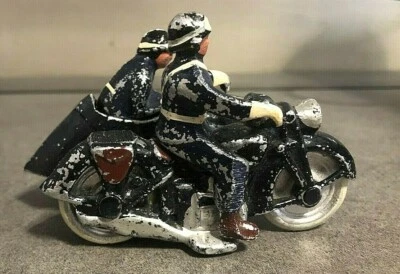 quiralu aludo gendarmerie moto motard side car  - Photo 1/4