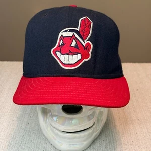 Vintage Cleveland Indians New Era Mütze Diamond Collection 59/50 Wolle Gr. 7 1/4 - Bild 1 von 8